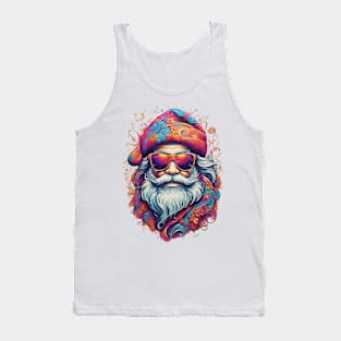 Psychedelic Santa Tank Top